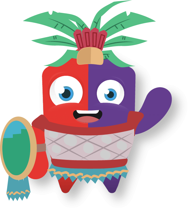 Times tables games character