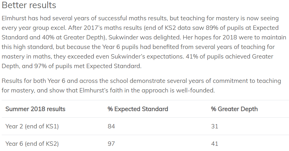 maths mastery