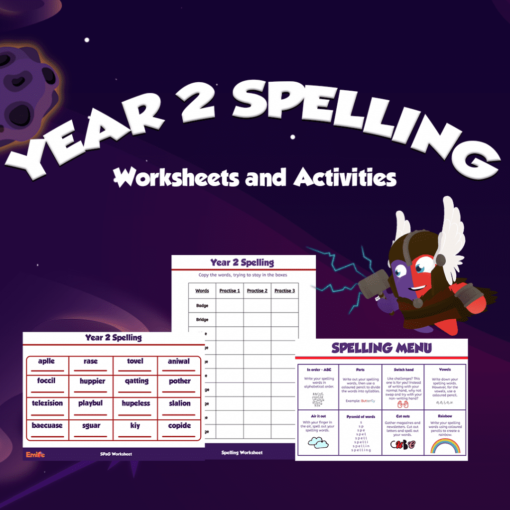 Year 2 spelling