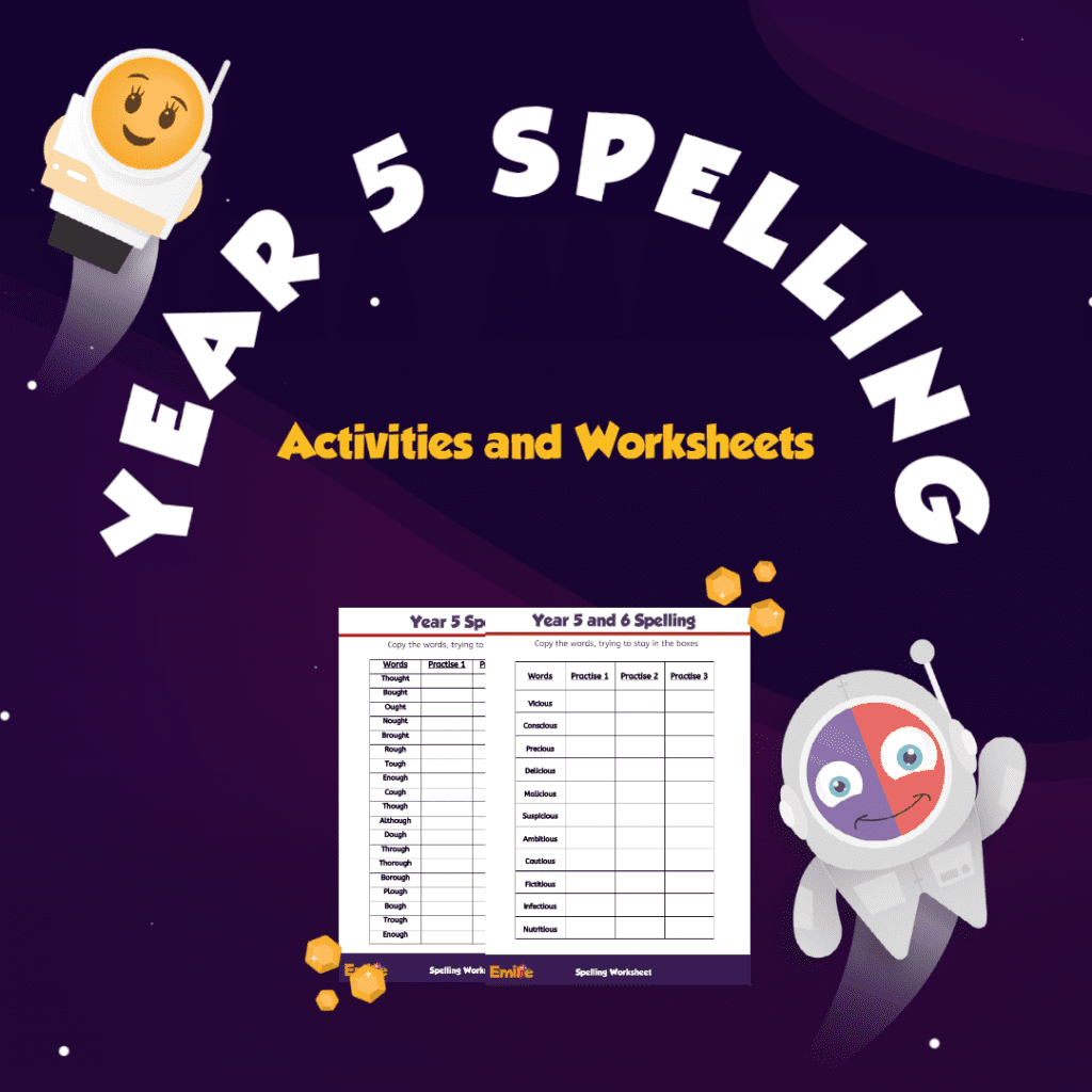 Year 5 Spelling