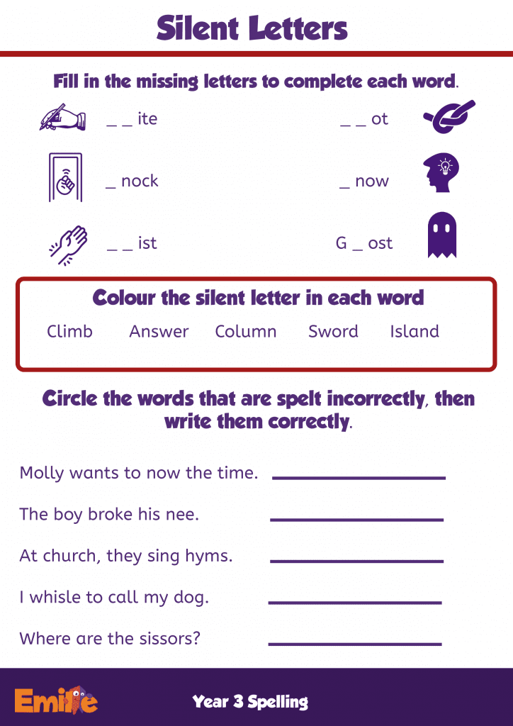 Year 3 Spelling